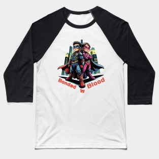 Super Siblings: Heroes of Harmony Baseball T-Shirt